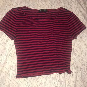 Striped Crop top